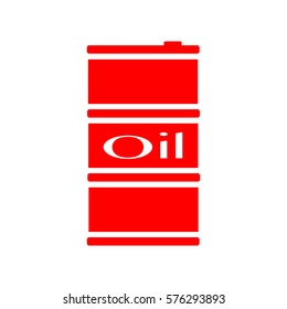 oil vector ICON. Barrel oil Icon. 
