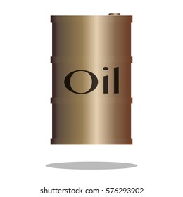 oil vector ICON. Barrel oil Icon. 