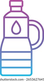 Ícone de vetor de óleo. Pode ser usado para impressão, aplicativos móveis e da Web.
