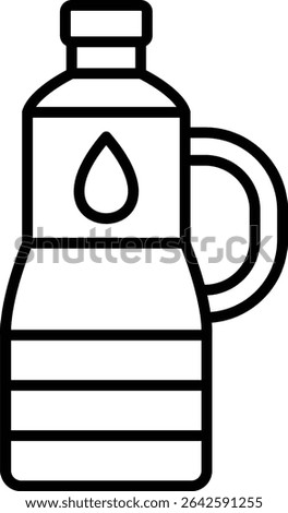 Oil vector icon. Can be used for printing, mobile and web applications.
