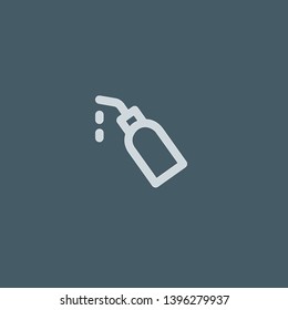 Oil vector icon. Oil concept stroke symbol design. Thin graphic elements vector illustration, outline pattern for your web site design, logo, UI. EPS 10.