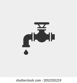 Oil vector icon illustration sign