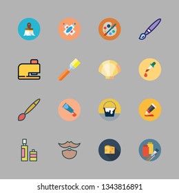 oil vector icon set