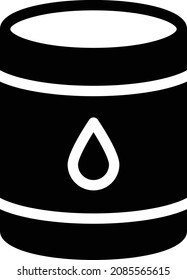 Öl-Vektorgrafik auf transparentem Hintergrund. Symbole in Premium-Qualität. Glyphen Vektorsymbol für Konzept und Grafikdesign.