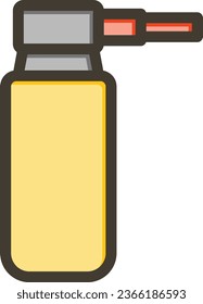 Oil Vector Thick Line Filled Colors Icon For Personal And Commercial Use.
