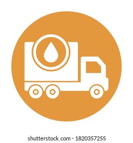 
Oil vehicle Vector Icon which can easily modify or edit

