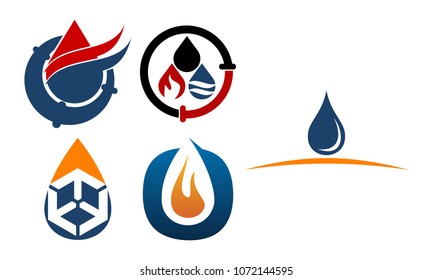 Oil Water Gas Pipe Solution Set