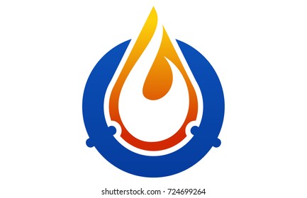 Oil Water Gas Pipe Solutions icon