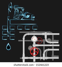 oil, oil well