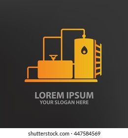 Oil,energy design,logo template,clean vector