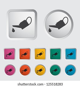 Oiler single icon. Vector illustration.