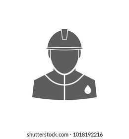 oilman icon. Element of oil and gas icon. Premium quality graphic design icon. Signs and symbols collection icon for websites, web design, mobile app on white background