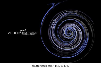 Oily abstract graphic, vector background.