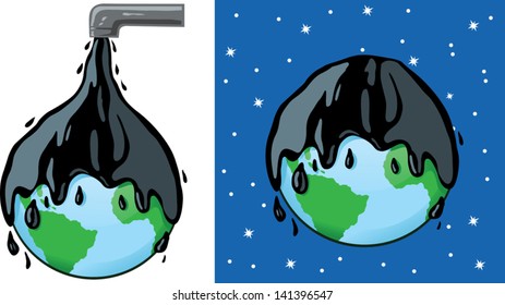 Oily planet