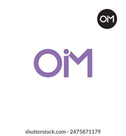 OIM Logo Letter Monogram Design