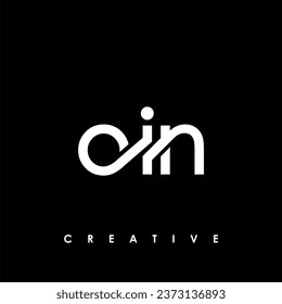 OIN Letter Initial Logo Design Template Vector Illustration