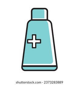 ointment icon logo vector design template