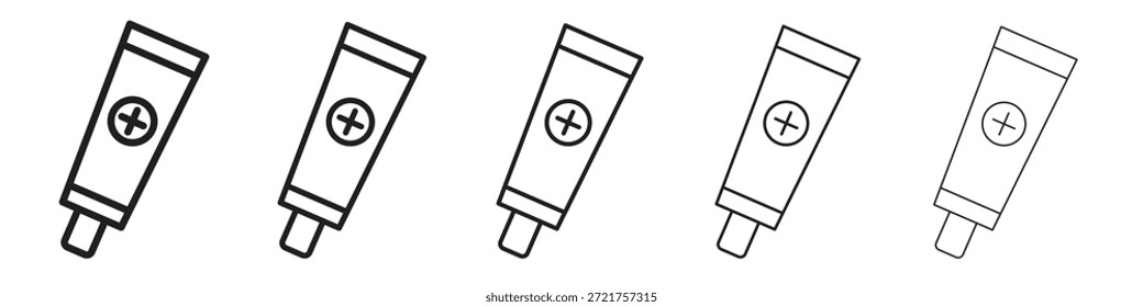 Salbensymbol. Einfaches Gliederungsformat. Grafikelemente.