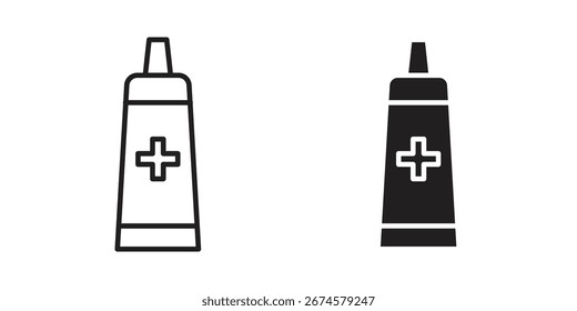 Ointment icon vector, sign and symbol for design, website or apps elements.