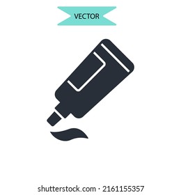 Ointment icons  symbol vector elements for infographic web