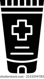 Ilustración de diseño de icono de Vector de ungüento
