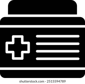Ointment Vector Icon Design Illustration