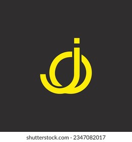 OJ creative and modern vector logo design