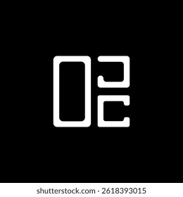 OJC letra logotipo design criativo com gráfico vetorial, OJC logotipo simples e moderno. OJC design de alfabeto luxuoso  