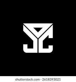 OJC Buchstaben Logo kreatives Design mit Vektorgrafik, OJC einfaches und modernes Logo. OJC luxuriöses Alphabet Design  