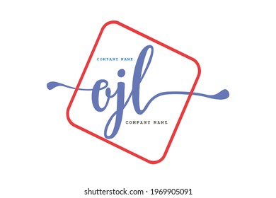 OJL lettering logo is simple, easy to understand and authoritative