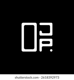 OJP letter logo creative design with vector graphic, OJP simple and modern logo. OJP luxurious alphabet design  