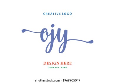 OJY lettering logo is simple, easy to understand and authoritative