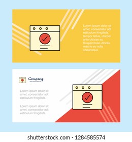 Ok  abstract corporate business banner template, horizontal advertising business banner.