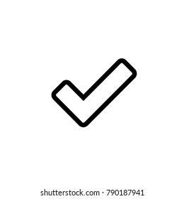 Ok Check Approved Icon Vector