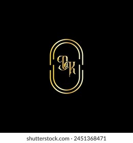 OK letras modernas creativas logo diseño Plantilla