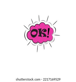 Ok design concept Free Vector