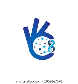 ok fingger dna logo