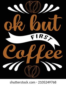 Ok pero primer diseño de camisetas de café