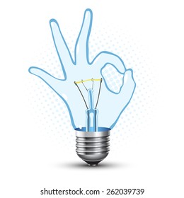 ok hand lamp bulb