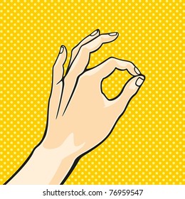 OK hand symbol
