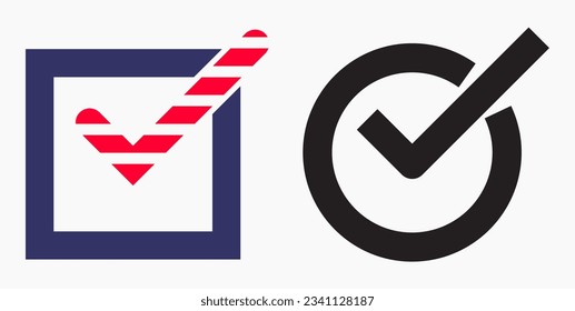 Ok Icon. Choice.  Okay icon. Checkbox.  Vector icon.