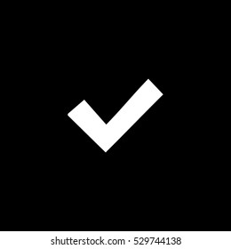 ok icon, isolated, white background