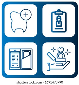 ok icon set. Collection of Check, Accreditation, Proposal icons