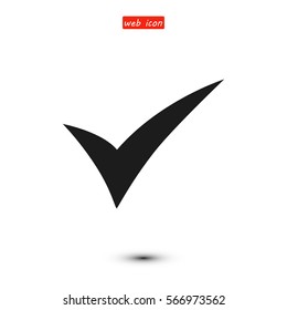 ok icon, vector best flat icon, EPS