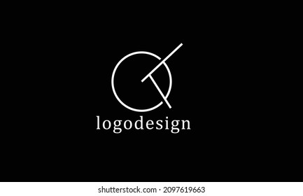 OK KO O K abstract vector logo monogram template