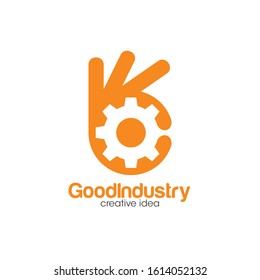Ok Logo and Icon Vector Template