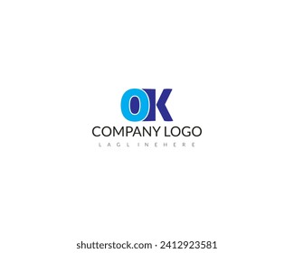 Ok Logo Template Shutterstock Images And Pictures - eps 10