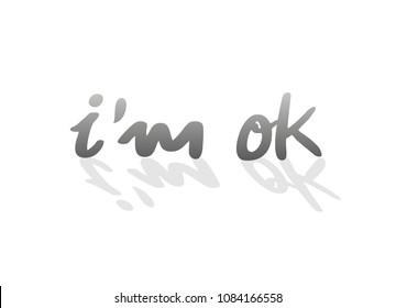 I am ok message