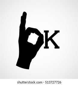 ok symbol with hand