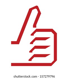 ok thumbs up icon